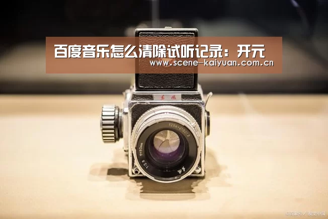百度音乐怎么清除试听记录:开元(图1) 开元