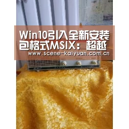 Win10引入全新安装包格式MSIX:超越所有“开云棋牌”(图4) 开元棋牌官网
